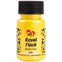 Ideen mit Herz pintura acrílica metalizada&quot-Royal Flash&quot- | con las partículas de brillo más finas | metálica | 50 ml…